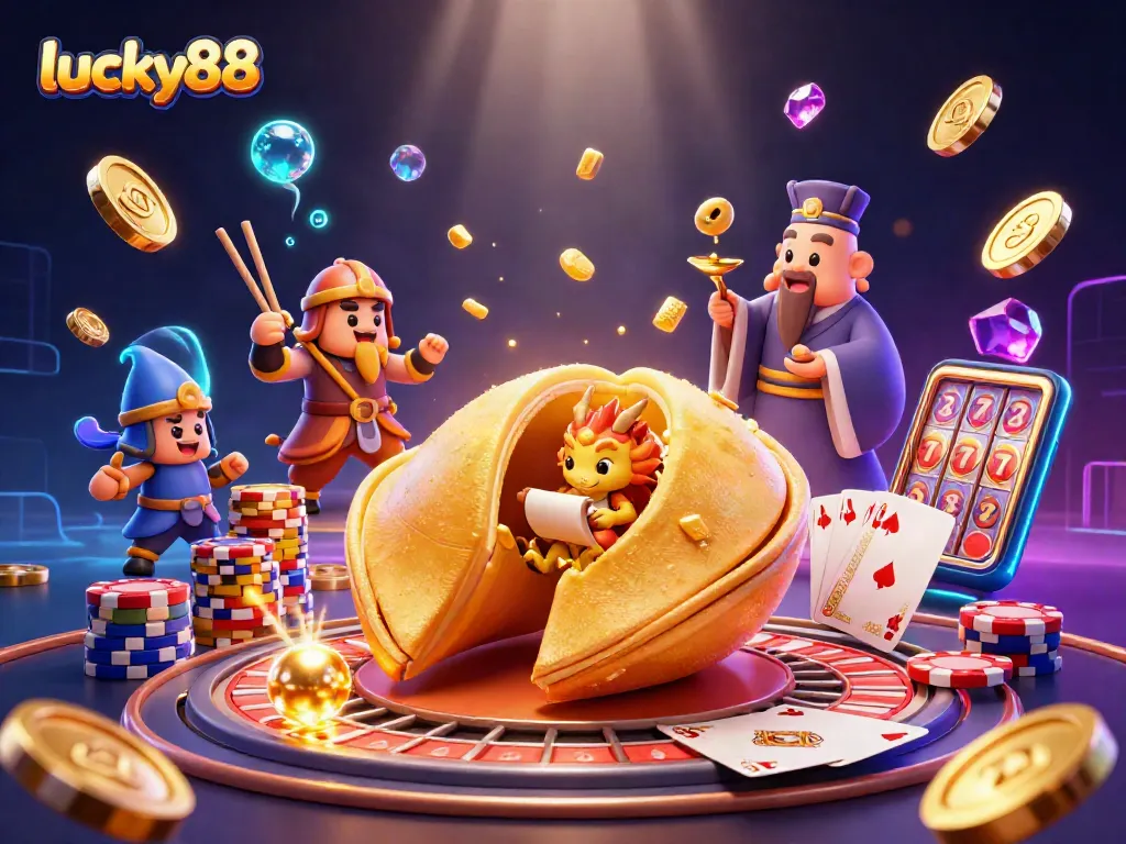 Experience thrilling gameplay at lucky88 with vibrant casino elements and captivating characters.