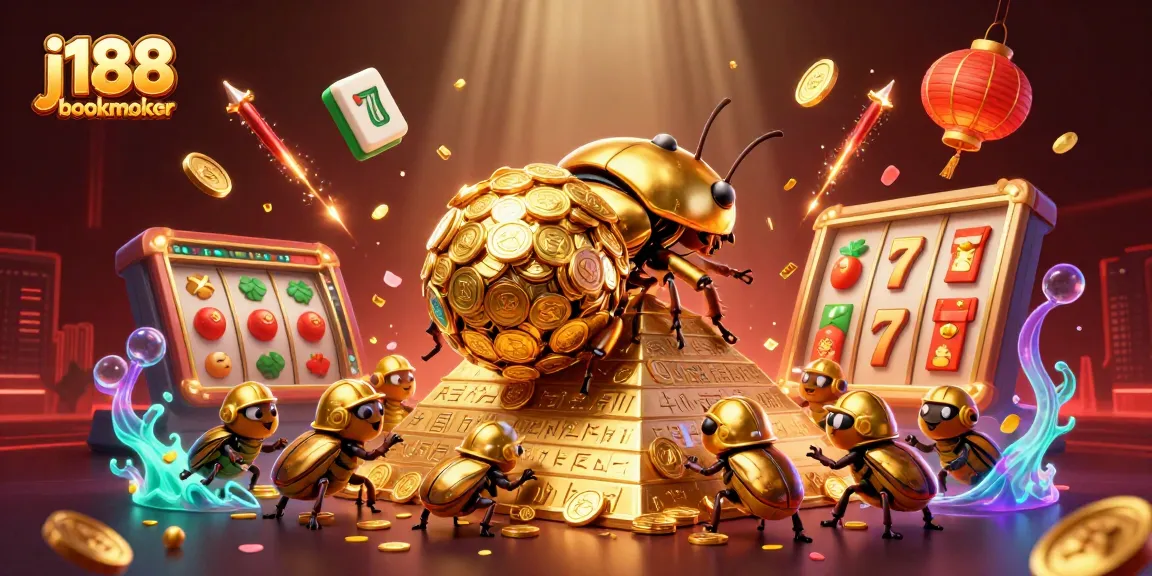 Experience thrilling gaming excitement with j188 bookmaker, featuring vibrant casino elements and dynamic action.