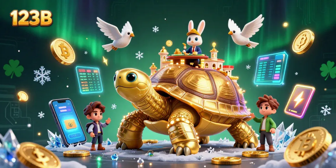 Engage in thrilling games at 123B with a vibrant illustration showcasing a casino-themed adventure.